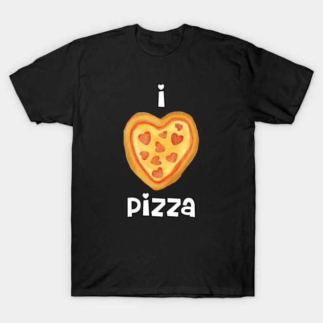 I Love Pizza T-Shirt by Easy Life